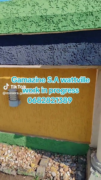 Transforming from house in to homes with original gamazine paint we deliver nationwide cash on delivery call us today 0682821389 Gamazine R250 Glamour coat R350 Instalation R150 Epoxy R500 per square meter material and installation