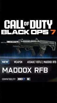 How To Unlock New Maddox RFB Assault Rifle In Black Ops 7 & Warzone