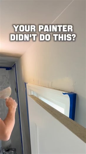 🚩 Most paint jobs don't fail because of paint. . . . They fail because the walls weren't ready for it. This step? Boring and takes time. Moreover, it doesn't photograph well. That's why it gets skipped. Real preparation is way more than just "slap some filler in nail holes." It's: ✅ Filling every dent, hole, and scratch ✅ Smoothing out uneven surfaces ✅ Patching cracks around windows and trim ✅ Feathering edges so nothing shows through paint ✅ Creating a uniform surface, the paint can actually 