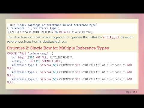 Optimizing MySQL Performance: Choosing the Right Table Structure for Your Data