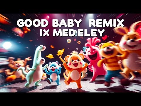 Happy Baby Medley Remix | Cute Animal Learning Songs for Kids #kidsmusic #ai #toddlerfun