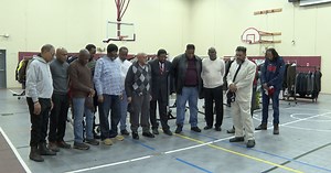 A free men's clothing giveaway is helping the community suit up for the holiday