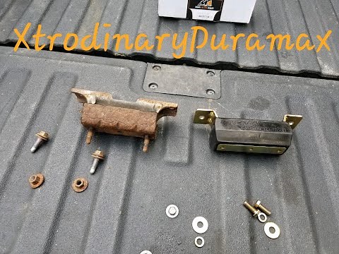 Transmission Mount and Cross Member Install and Repair