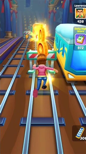 Subway princess runner Complete hard level 😱 #gaming #shorts #subwayprincessrunner