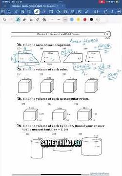 No way it’s this easy to calculate the area of trapezoid .