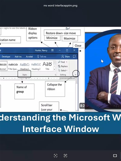 QUICK RESPONSE: Microsoft Word Interface Understanding the Word Window _ Essential Features Mutebi Ratibu | ICT Facilitator & Tech Educator http://www.youtube.com/@mutebiratibu @musomesa40 @candycrushmaster6 #fyppppppppppppppppppppppp #foryoupage❤️❤️ #foryoupageofficiall #capcut #ugandatiktok #kampala_tiktokers #uganda #onthisday #TIKTOK #fyp #TIK #video #foryoupage #congelar #viral #foryou