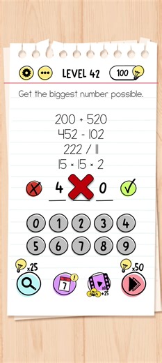 brain test level 42 | #shorts