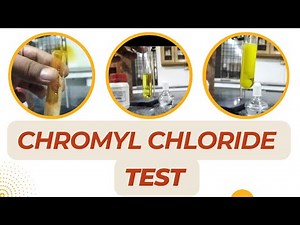 Chromyl Chloride Test