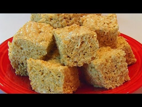 Betty's Salted Caramel Rice Krispies Treats