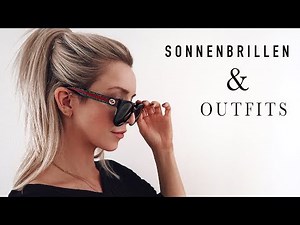 Meine Sonnenbrillen - Sammlung 😎 | von 15 € bis 500 € + Outfitideen | Gucci Dior Prada Fendi Zara