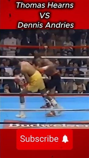 Thomas Hearns vs Dennis Andries – Explosive Power & Precision | Boxing Highlights 720p