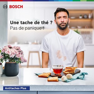 147K views · 206 reactions | Votre linge propre et sans taches, c'est possible avec le lave-linge Bosch WGA254XVMA ! Grâce au système Antitaches Plus識qui élimine jusqu'à 16 types de taches parmi les plus tenaces, sans traitement avant-lavage. | Bosch Home | Facebook