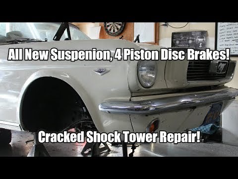 66Mustang; Shelby Drop, Suspension Rebuild and 4 Piston Brakes!