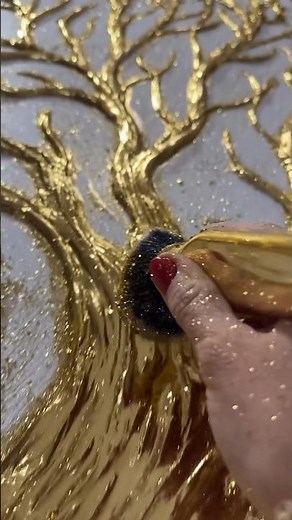 Ювелирная картина с эпоксидной смолой - больше идей на нашем канале! Epoxy resin crafts ideas