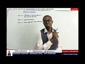 CPA - ADVANCED TAXATION OVERVIEW (ADVANCED LEVEL)