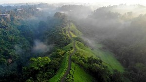 Aerial Cinematic Drone View Path Sunrise Stock Footage Video (100% Royalty-free) 1020458848 | Shutterstock