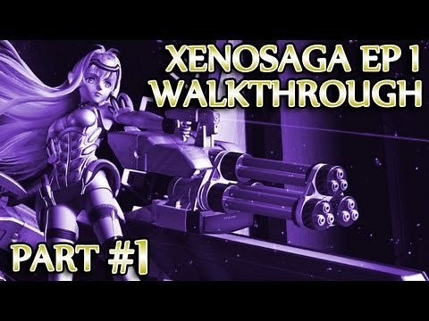 Ⓦ Xenosaga Ep. 1 Walkthrough - Part 1 ▪ Intro, KOS-MOS Simulator [PCSX2/1080p]
