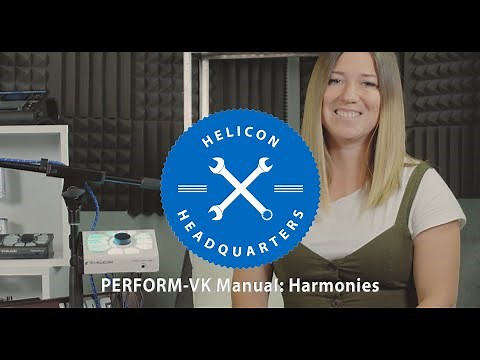PERFORM-VK Manual E4: Harmonies
