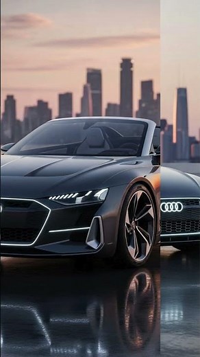 Audi Sky Sphere 2025 — Futuristic Transforming Electric Roadster