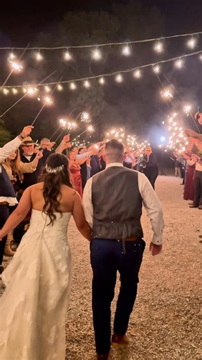 SPARKLER EXITS: Some people love them. Some people hate them. But here’s why I always support them: 1. They give guests a moment to reset 2. They create an unforgettable final memory Would you do a sparkler exit? Send this to someone you know who is planning a wedding. #tucson #tucsonwedding #arizonawedding | Phox Entertainment Group