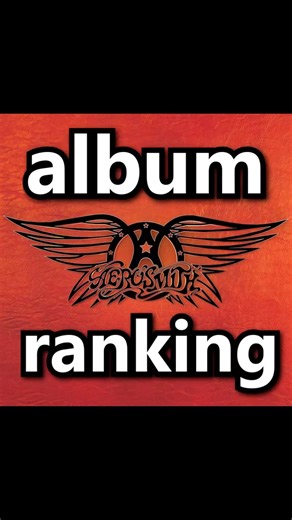 AEROSMITH ALBUMS RANKED #classicrock #albumsranked #aerosmith #steventyler #joeperry