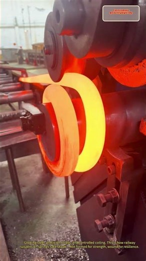 Railway Spring Coiling: Hot Forming Heavy-Duty Suspension Components