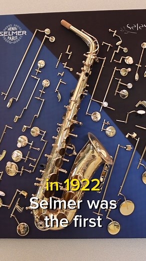 Ever wonder how the tone holes on your saxophone were formed? Henri SELMER Paris Saxophones shows us this fascinating process. Before they began using this technique in 1922, tone holes used to be soldered directly onto the saxophone body. #howitsmade #selmer #saxophone #selmersaxophone #bettersax | Better Sax