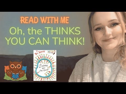 Read With Me: Oh, the Thinks You Can Think! | Story Read Aloud for Preschoolers