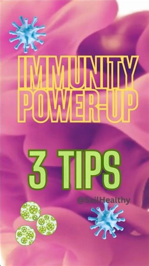💪 3 Immune Health Tips That Actually Work! (No Gym Needed) | World AIDS Day ​#shorts #WorldAIDSDay