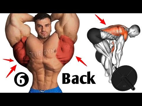 6 Best Exercises for Huge Back - Back Workout