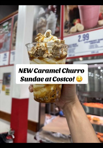Costco's New Caramel Churro Sundae: A Must-Try Dessert!