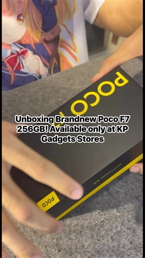 4.8K views · 65 reactions | Unboxing Brandnew Poco F7 256GB! Available only at KP Gadgets Stores | KP Gadgets | Facebook