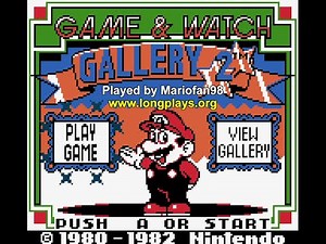 Game & Watch Gallery 2 (GBC) - 50 Stars Longplay