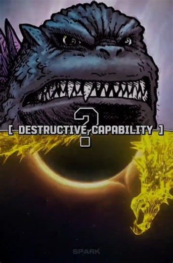 Godzilla In Hell vs Void Ghidorah (Full Power) ⚡💀 #godzilla #voidghidorah #kaiju #vsedits #shorts