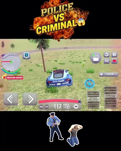 Real Cop Cars Driving Simulator | Android Gameplay Police Car Chase Simulator 2026 | Extreme Driving