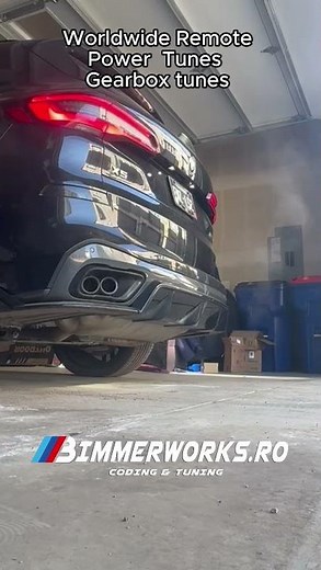 BMW X5 G05 M50I Exhaust Sound Pops and Bangs Sport + Burble Tune