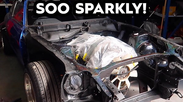 Datsun 280ZX Engine Bay Respray Complete! + Budget Evo Stuff