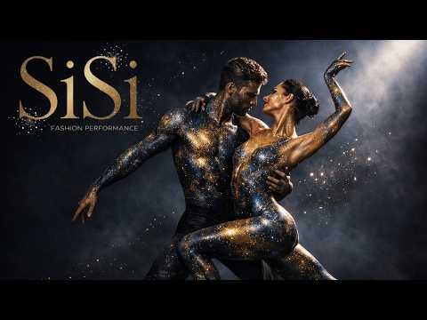 SiSi Fashion Performance 2026 || Golden Gravity — Runway in Motion #bodyart #dance #runway