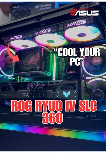 ASUS ROG Ryuo IV SLC 360 Cooling Solution Overview