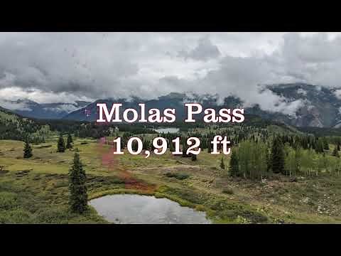 Scenic Drive: US 550 From Durango to Silverton (Molas Pass) [Million Dollar HWY] (Complete no Cut)