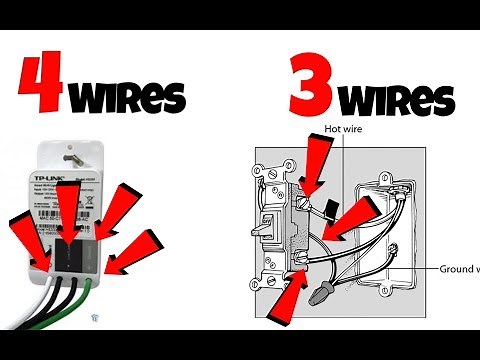 TP Link light switch wire instructions installation
