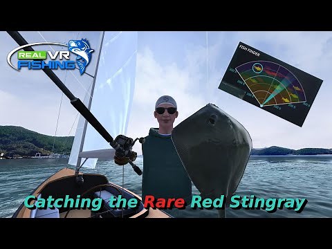 How to catch the Red Stingray in Real VR Fishing Year 2 Edition.