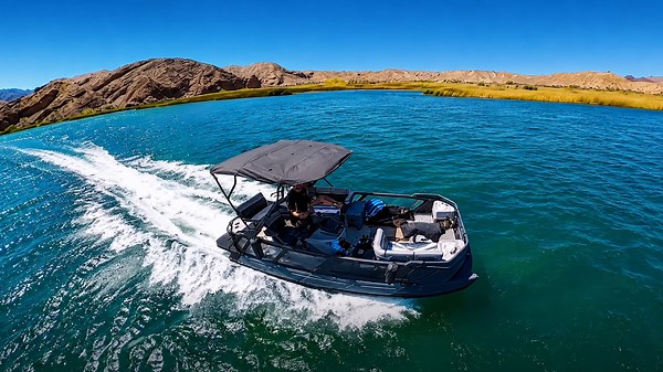 Sea-Doo’s fastest pontoon brings 300HP to the water