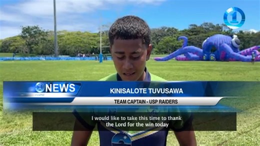 USP Raiders women's rugby league team are the new champions of the Open Women's division at the Fijian Cup Rugby League Nines | Fiji One News