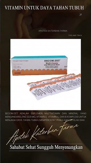 Rekomendasi Vitamin Untuk Daya Tahan Tubuh