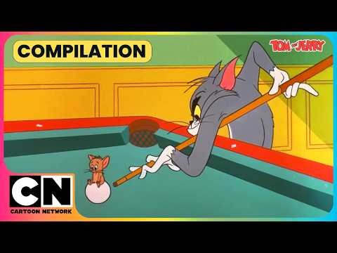 The Pool Table Chaos!🎱😱| Tom & Jerry😝| Classic Cartoon🤓| Summer Special☀️🌻|‪@cnindia‬ ​