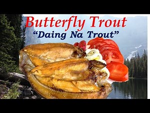 Masarap Daing Na Trout | Tasty Butterfly Fish | Marinated Fried Fish | Spendless Recipe