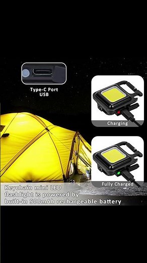 Lampe torche compacte et rechargeable – Indispensable