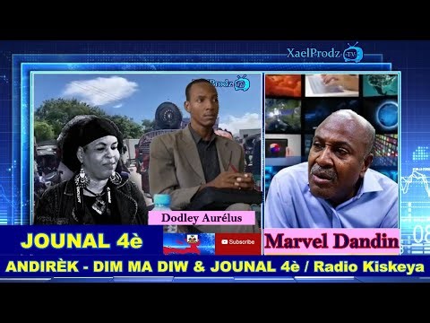 🔴LIVE JOUNAL 4è - ( DIM MA DIW avèk Marvel Dandin ) / Lendi 05 Janvye 2026 - ( Radio Kiskeya )