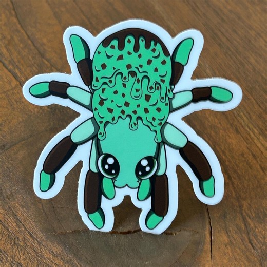 Hand Drawn Original Sticker Cute Ice Cream Sticker, Weatherproof Sticker for Water Bottles, Laptop Stickers, Notebook Planner Stickers Gift - Etsy